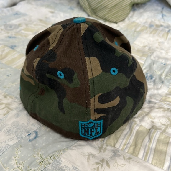 New Camo Panthers fitted 7 1/8 - Picture 2 of 4